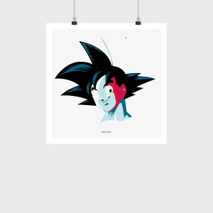 Affiche Son Goku (Dragon Ball) - Edition limitée & signée
