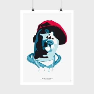 Affiche The Notorious B.I.G. - Edition limitée & signée